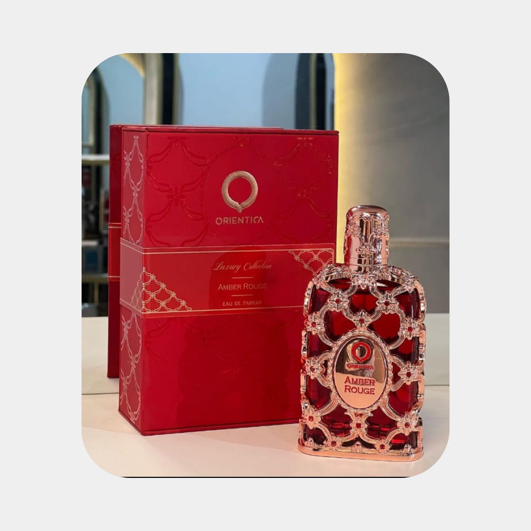 Perfume Unisex Amber Rouge Aroma Oriental Exclusivo