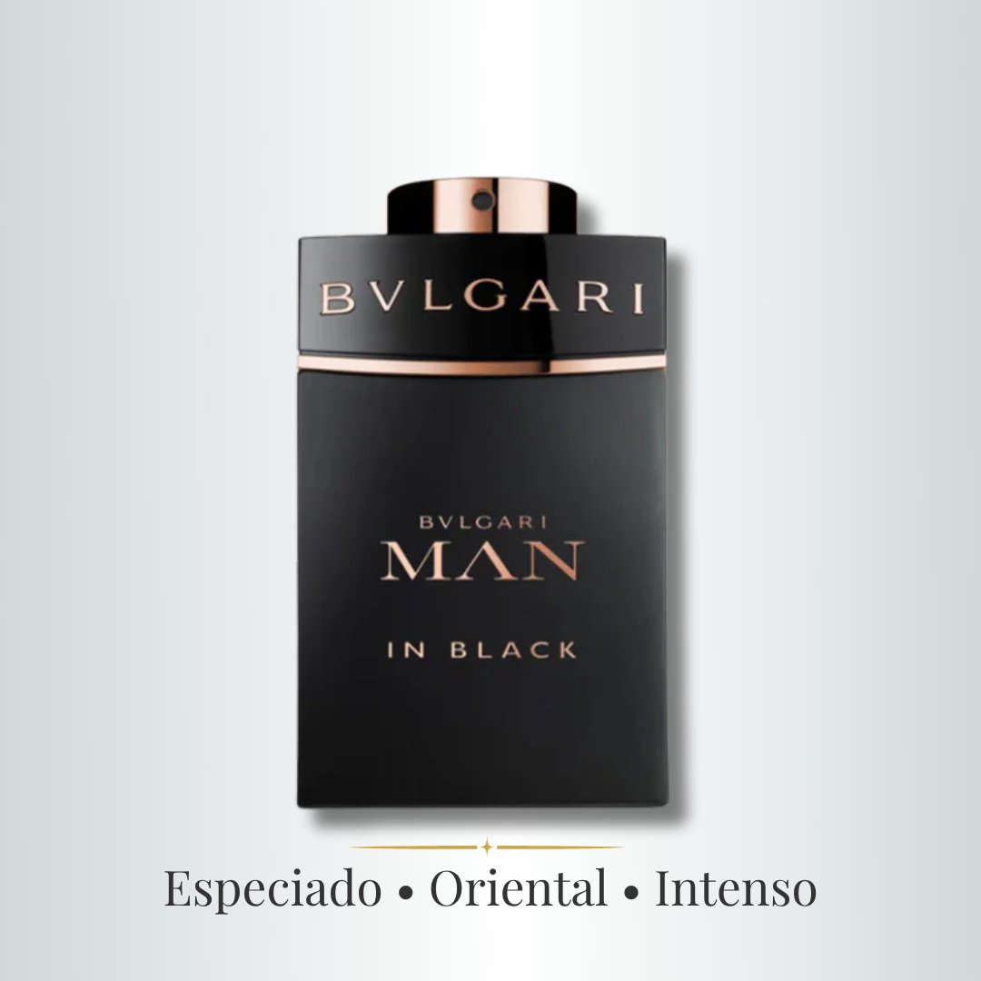 Perfume Hombre Bvlgari Man In Black Aroma Intenso Elegante