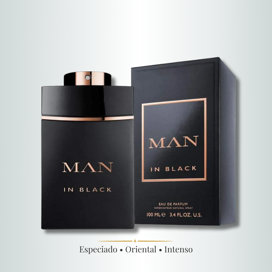 Perfume Hombre Bvlgari Man In Black Aroma Intenso Elegante