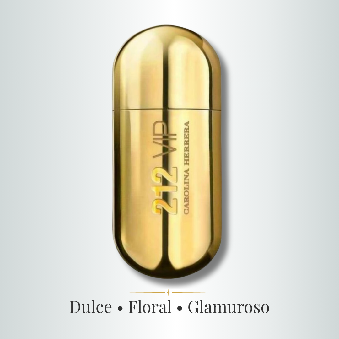 Perfume Mujer 212 VIP Aroma Glamurosa Nocturno