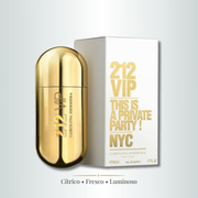 Perfume Mujer 212 VIP Aroma Glamurosa Nocturno