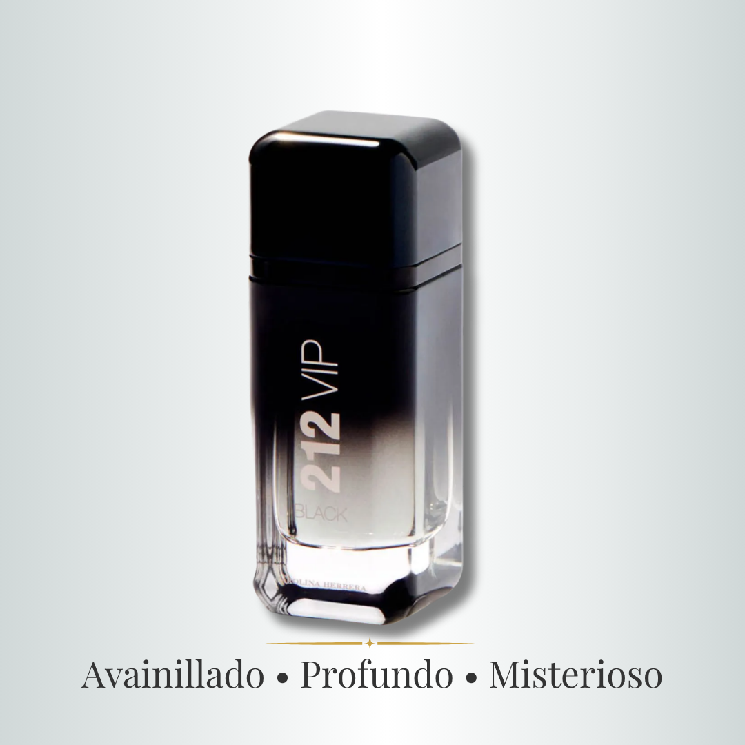 Perfume Hombre 212 VIP Black Aroma Dulce Nocturno