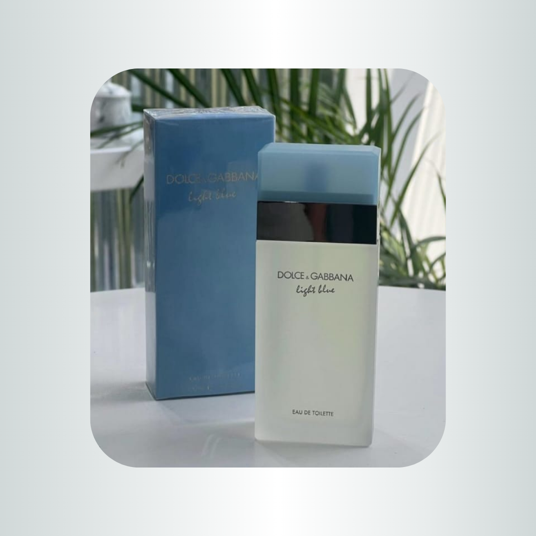 Perfume Mujer Light Blue Aroma Fresco Cítrico Uso Diario Elegante