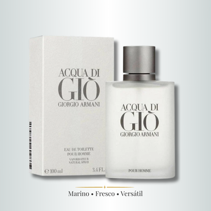 Perfume Hombre Acqua Di Gio Aroma Fresco Acuático