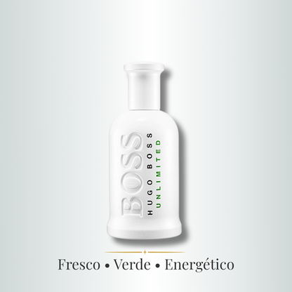 Perfume Hombre Boss Unlimited Aroma Fresco Energético y Deportivo