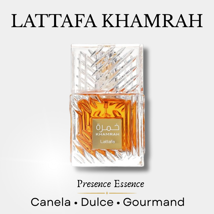 Perfume Unisex Aroma Dulce Oriental Tipo Khamrah