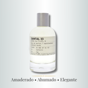 Perfume Unisex Santal 33 Aroma Amaderado Elegante