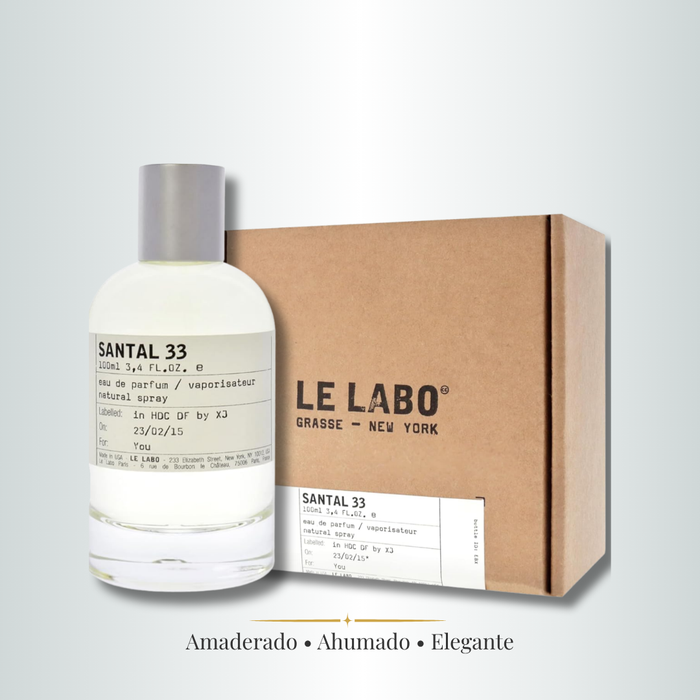 Perfume Unisex Santal 33 Aroma Amaderado Elegante