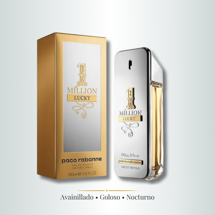 Perfume Hombre One Million Lucky Aroma Dulce Amaderado