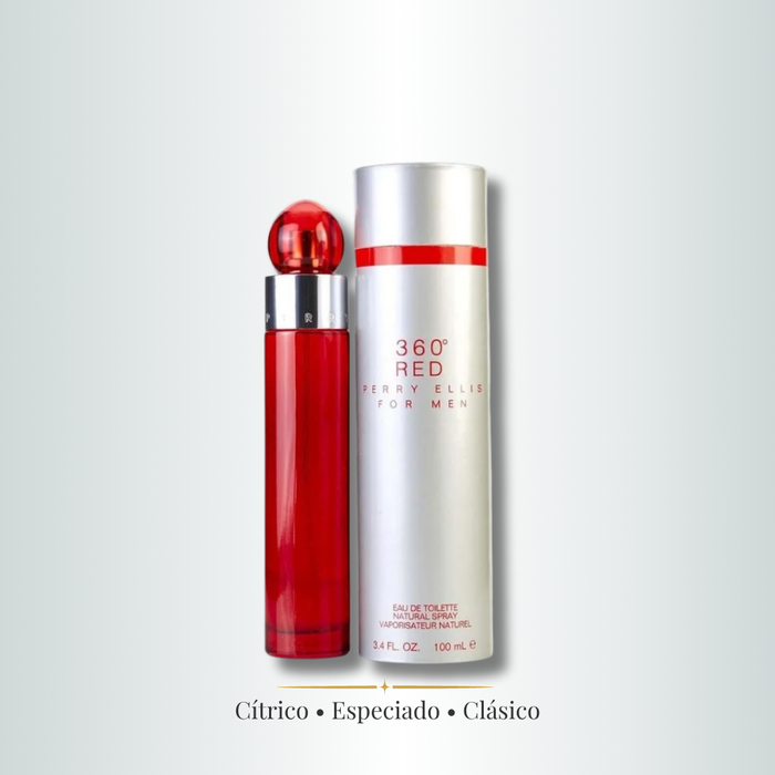 Perfume Hombre 360 Red Aroma Fresco Especiado
