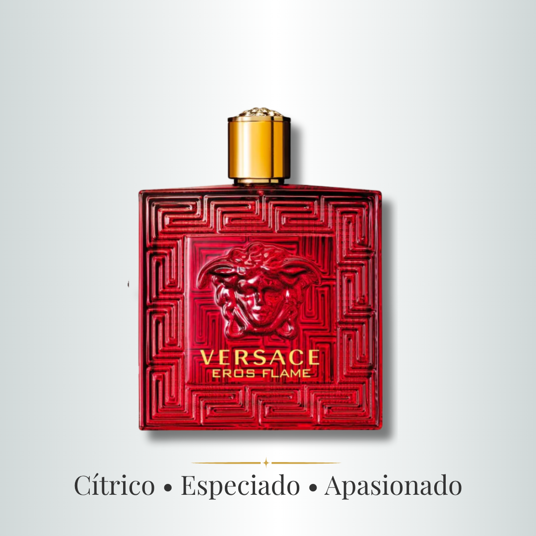 Perfume Hombre Eros Flame Aroma Dulce Intenso Seductor
