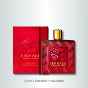Perfume Hombre Eros Flame Aroma Dulce Intenso Seductor
